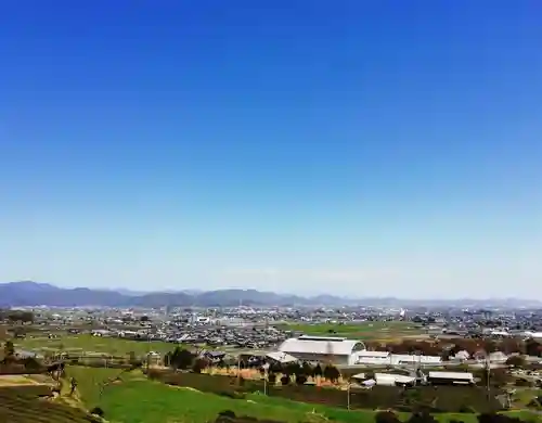 霞渓寺の景色