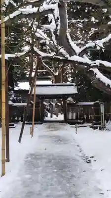 伊佐須美神社の山門・神門