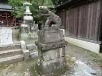 宇都宮神社(白岩町)の狛犬