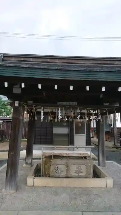 網野神社の手水舎