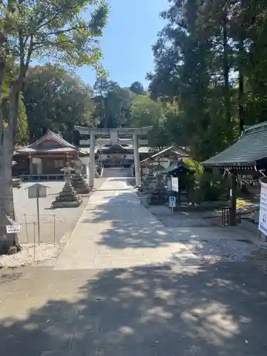 西寒多神社の鳥居