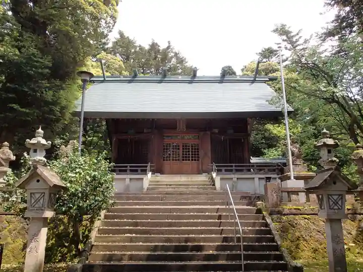 服部神社の本殿・本堂