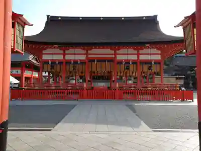 伏見稲荷大社の本殿・本堂