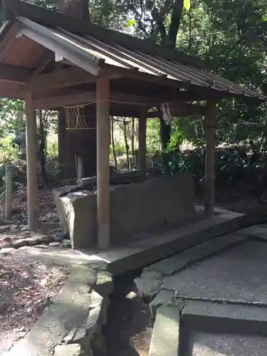 飯野高宮神山神社の手水舎