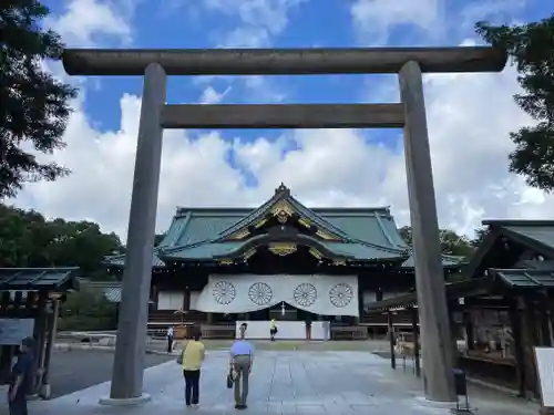 靖國神社の鳥居