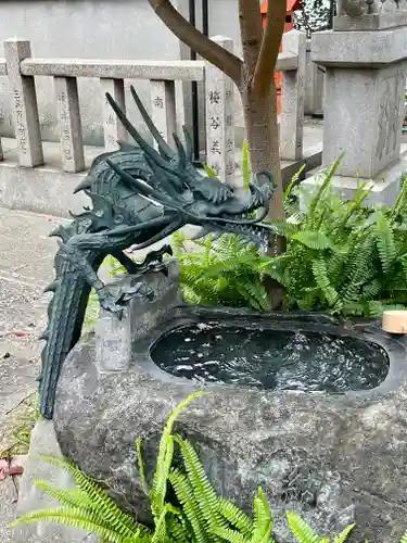 八坂神社の手水