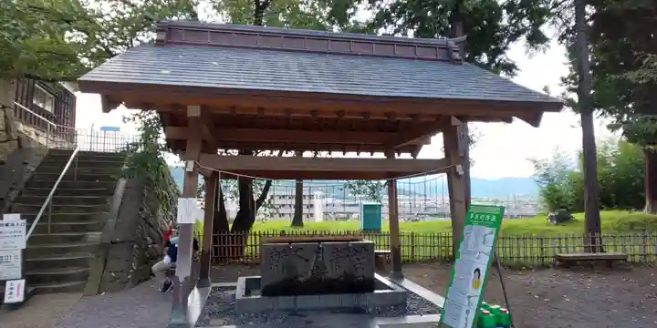 眞田神社の手水舎