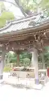 越ヶ谷久伊豆神社の手水舎