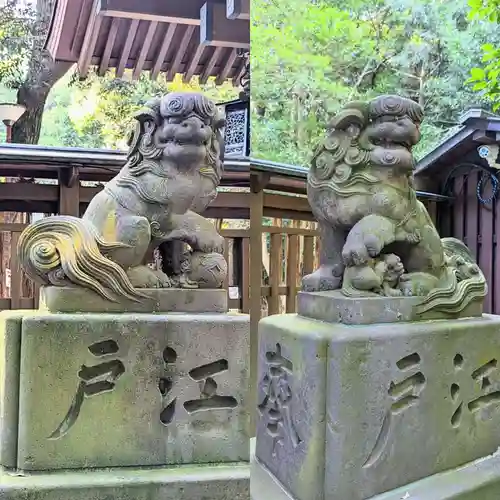 駒木諏訪神社の狛犬