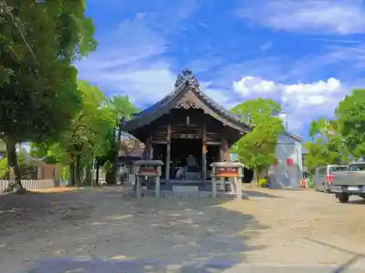 白山社の本殿・本堂