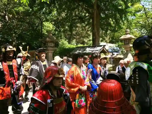 道明寺天満宮のお祭り