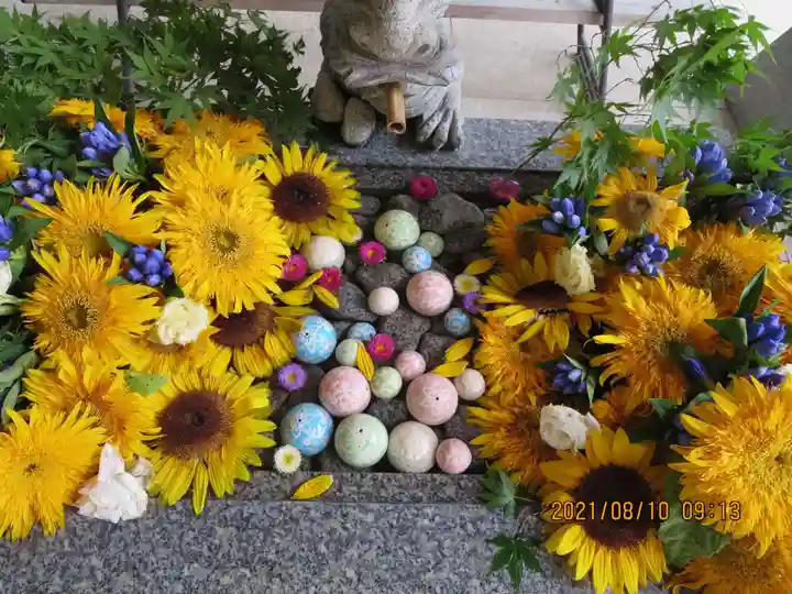滑川神社 - 仕事と子どもの守り神の手水舎
