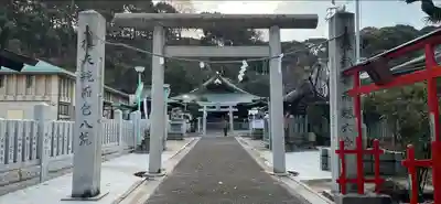比治山神社の鳥居