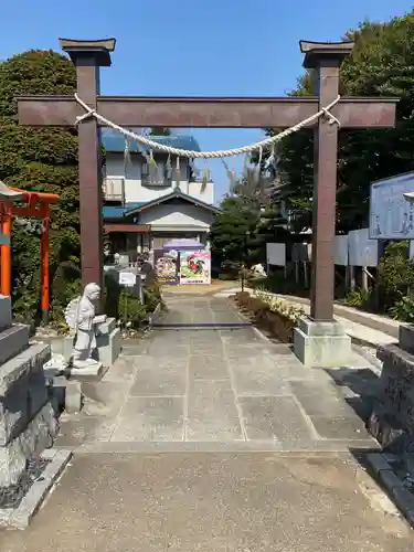 水宮神社の鳥居