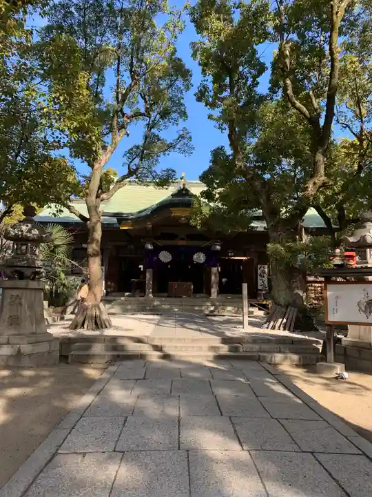 高津宮の本殿・本堂