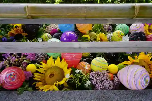 豊景神社の手水