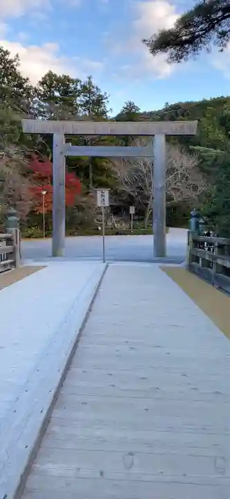 伊勢神宮内宮(皇大神宮)の鳥居