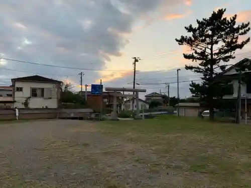 保田神社の景色