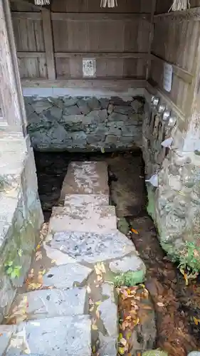 宇治上神社の手水舎