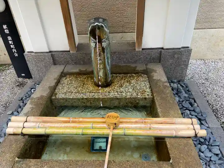 櫻天神社の手水舎