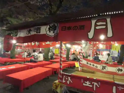 平野神社の食事