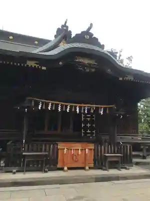 阿豆佐味天神社 立川水天宮の本殿・本堂