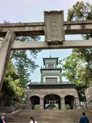 尾山神社の鳥居