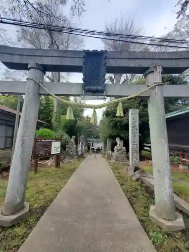 木曽三社神社の鳥居