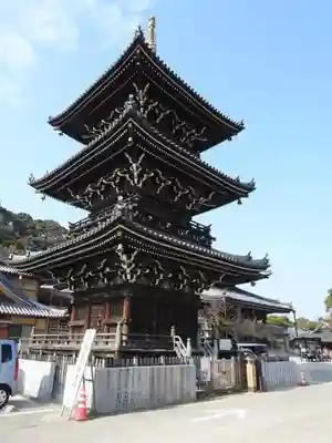 水間寺の塔
