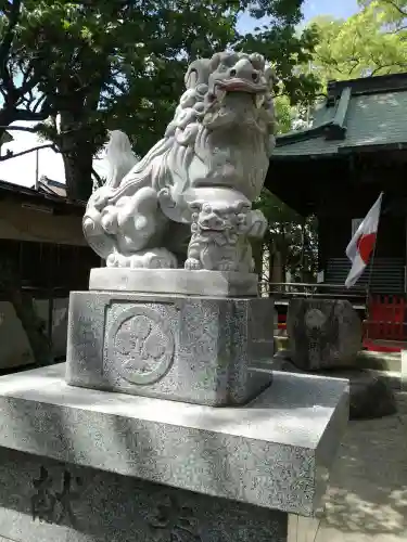 芳川神社の狛犬