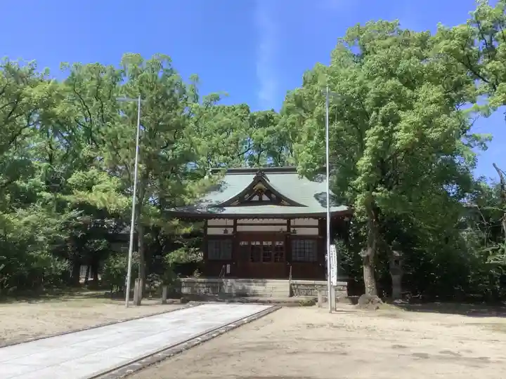 築地神社の本殿・本堂