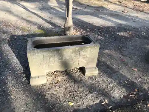 奈良神社の手水