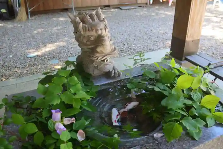 滑川神社 - 仕事と子どもの守り神の手水舎