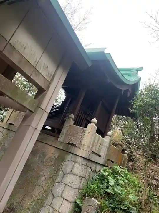 杵崎神社の本殿・本堂