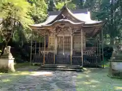 平泉寺白山神社の本殿