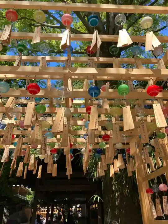 川越氷川神社の景色
