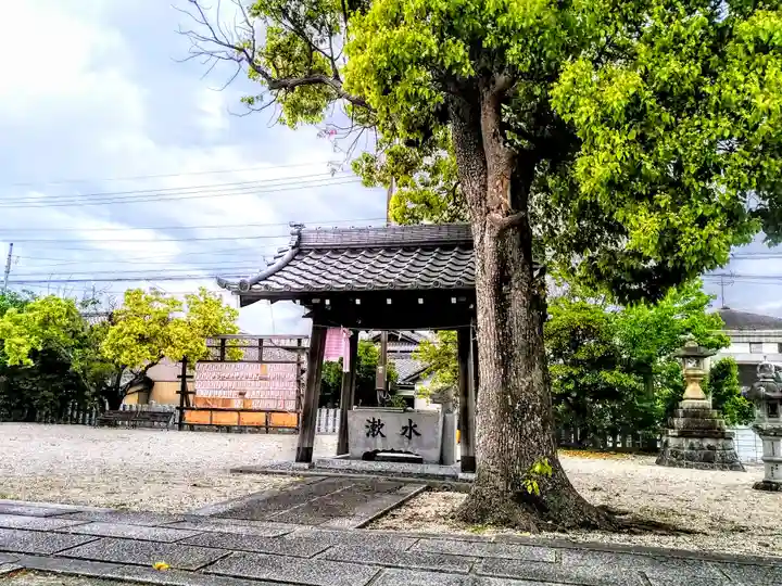八幡神社(椋岡八幡神社)の手水舎