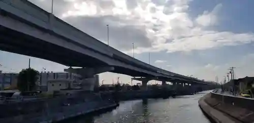 赤稲荷神社の周辺