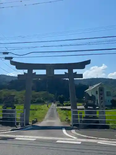 岩戸見神社の鳥居