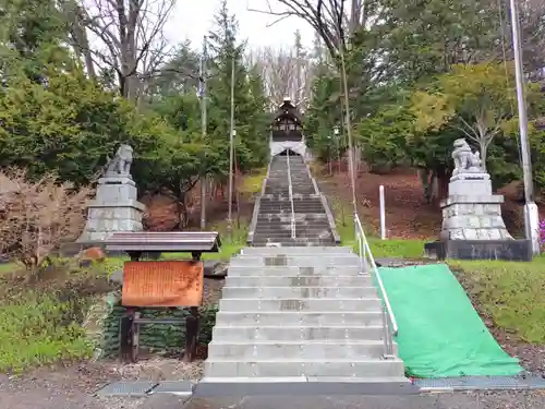 陸別神社の景色