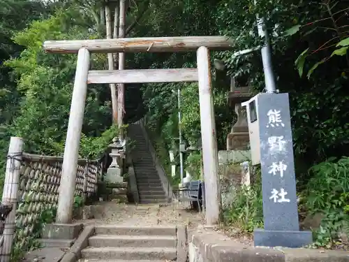 熊野神社の鳥居