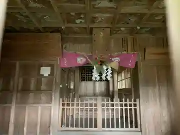 白山神社の本殿・本堂
