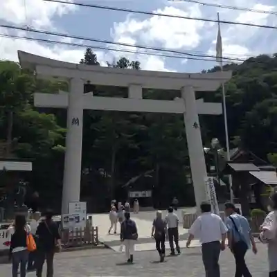 諏訪大社の鳥居
