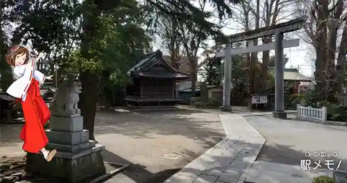 葛西神社の鳥居