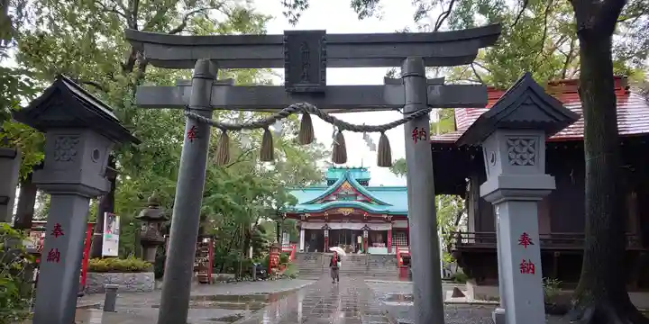 多摩川浅間神社の鳥居