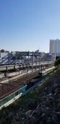 向陵稲荷神社の周辺