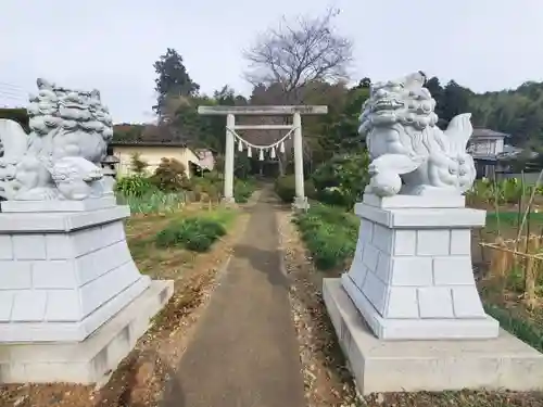 小梥神社の狛犬