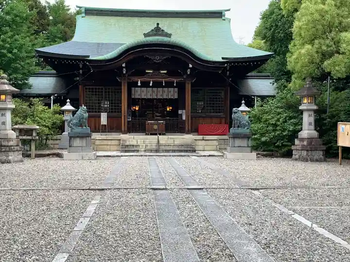 溝旗神社(肇國神社)の本殿・本堂