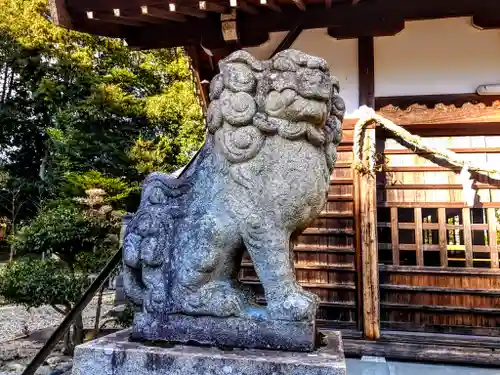 八幡社（中田八幡社）の狛犬