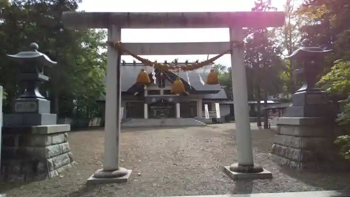 岩見澤神社の鳥居